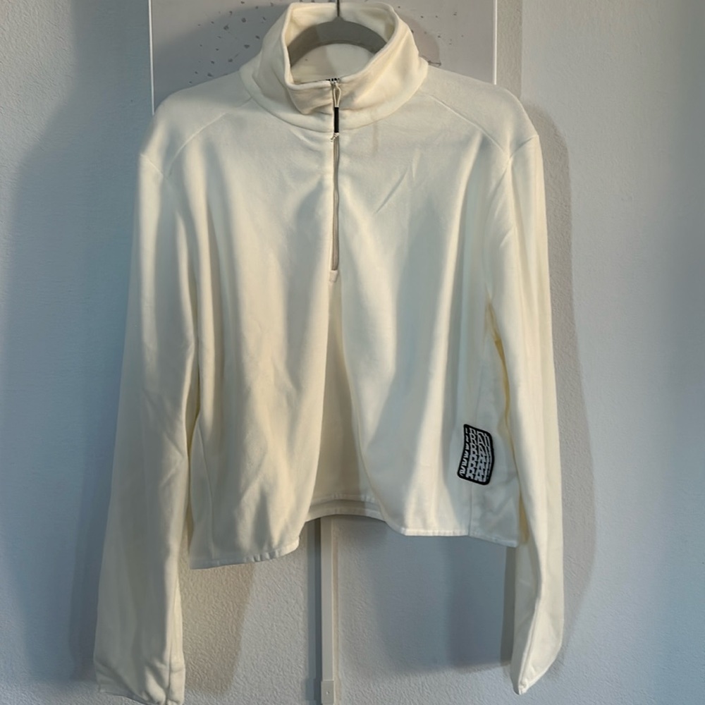 NWT Rains fleece half zip